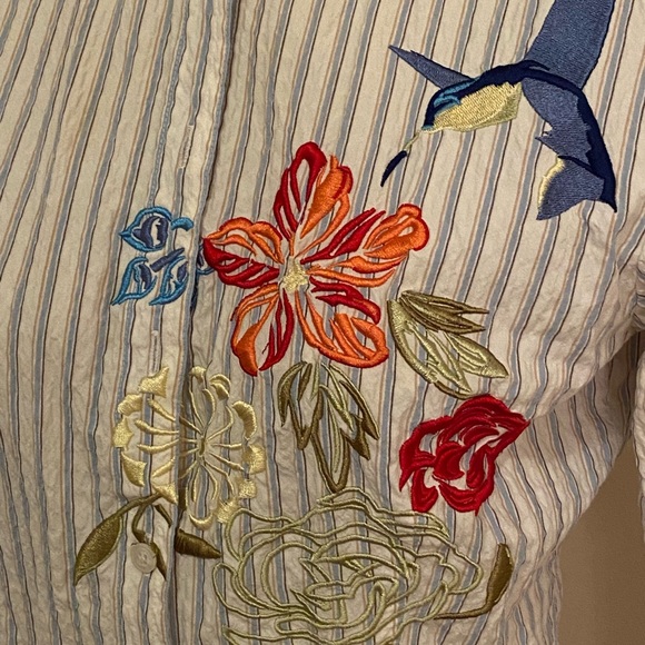Embroidered blouse - Picture 3 of 5
